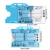 Portable Pocket ECG 7 Step Ruler Card Clear Ekg Interpretation Ruler  for ECG Assessment