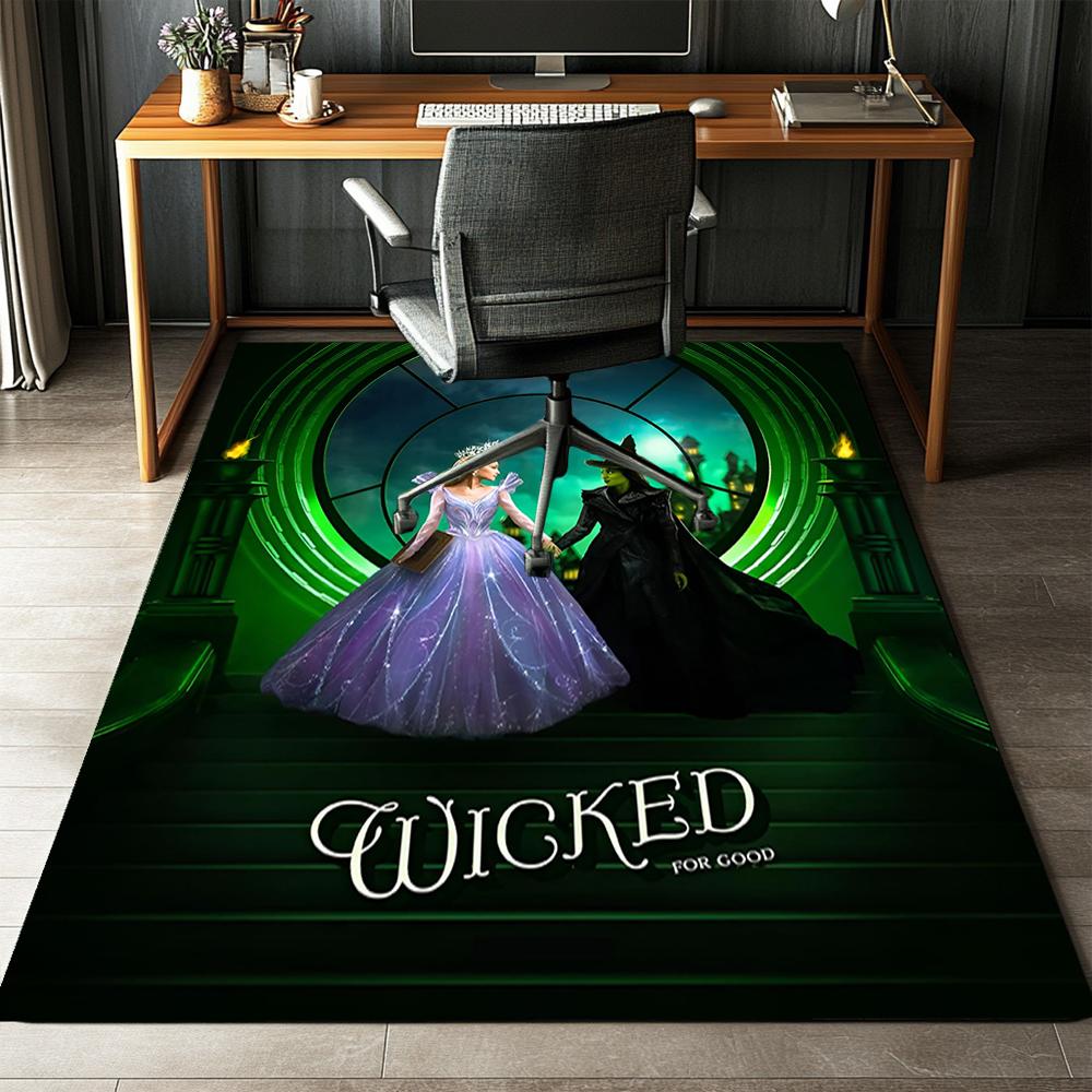 Wicked Printed Carpet Rug for Office Chair Living Room Bedroom Kitchen Room Decor Gifts