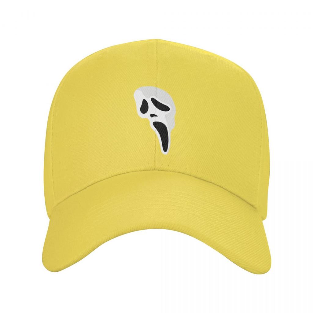 Бейсбольная кепка Ghostface Scream на заказ, спортивная женская регулируемая бейсболка унисекс для Хэллоуина, шляпа для папы из фильма ужасов, летние кепки Snapback
