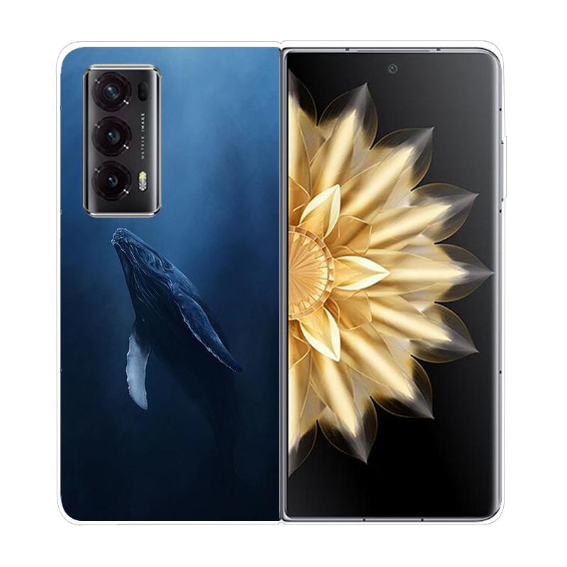 Прозрачный чехол для Honor Magic V2, задняя крышка для телефона Honor Magic VS2 V VS, чехлы MagicV2 V 2 5G MagicVS 2, прозрачный бампер