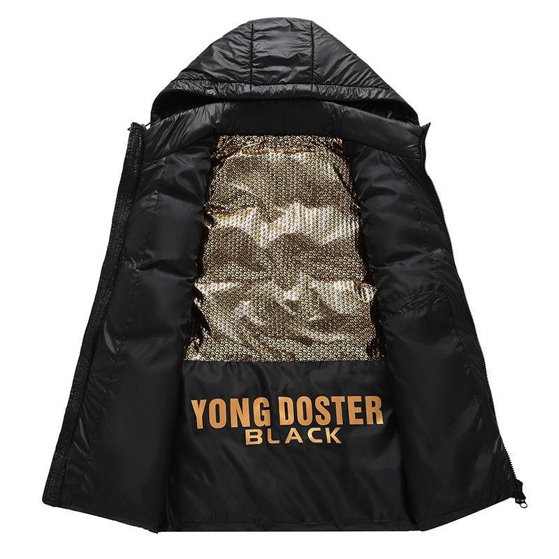 Thick Cotton Vest Men Unisex Warm Hooded Youth Fashion Casual Winter Wear