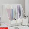 Office Desk Organizer: Book Stand, File Storage, and Pen Holder