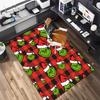 Рождественский подарок Комедийный фильм Как Гринч украл Рождество ковер домашний гостиная украшение стол и стулья противоскользящий коврик для двери ковер A13