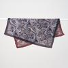 New French retro imitation silk square scarf autumn and winter foreign style warm scarf double-sided different-colored imitation silk wool silk scarf