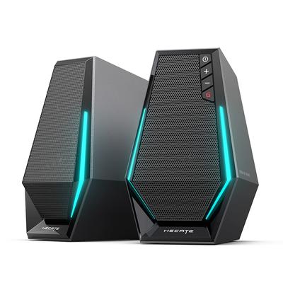 Игровой динамик Edifier Hecate G1500, 5 Вт, шестиугольный, RGB, черный, японский, выход, полнодиапазонный, дизайн, Bluetooth/USB/3,5 мм, подсветка, [Официальный дистрибьютор]