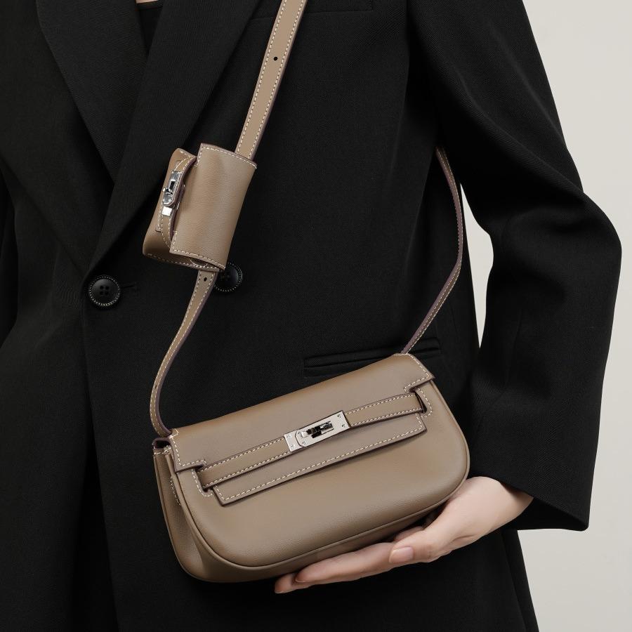 Новая мини-сумка-мессенджер через плечо Универсальная кожаная женская сумка Многофункциональная сумка