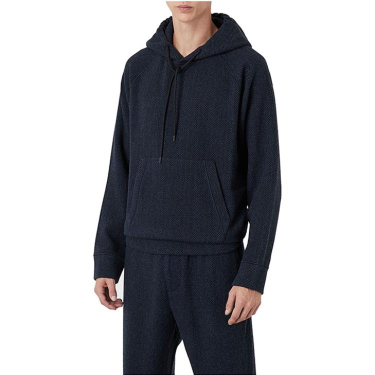EMPORIO ARMANI FW22 Sweatshirt Men's Marine Blue 6K1M6Q-1JS5Z-F989
