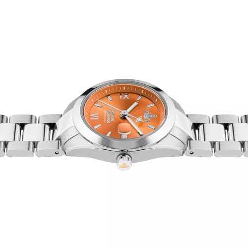 Женские часы Vivienne Westwood VV292ORSL Серебристый/Оранжевый [Параллельный импорт]