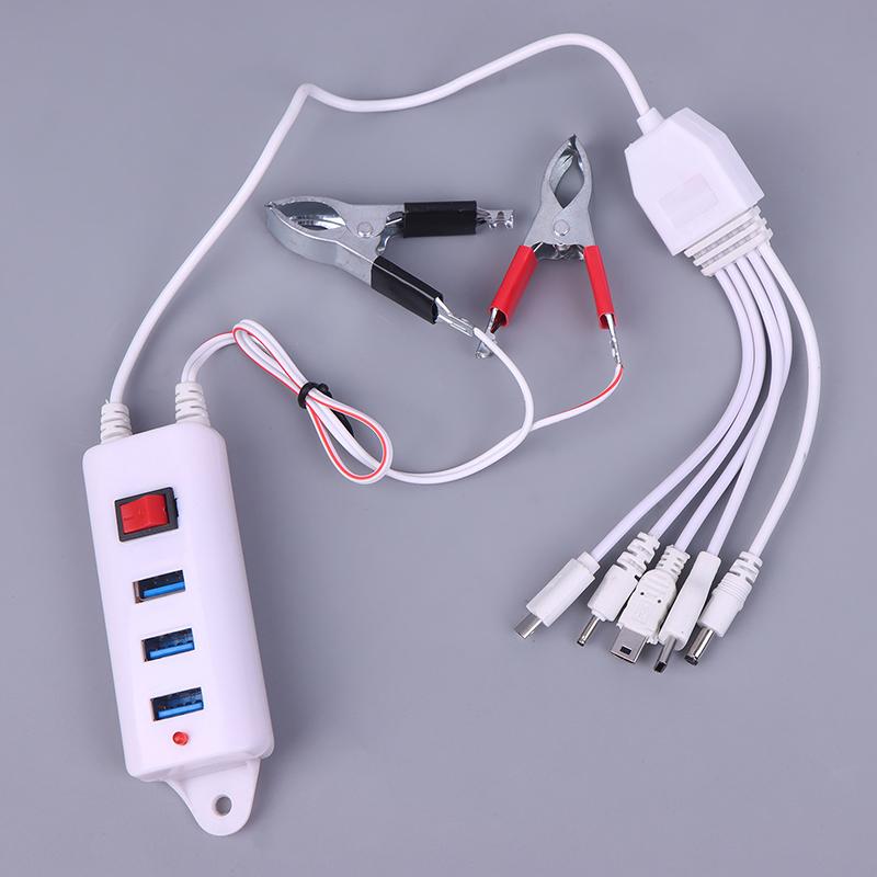 3Usb Клипса С Выключателем Зарядное Устройство Зарядное Устройство Для Мобильного Телефона USB Интерфейс Универсальная Батарея Зарядное Устройство Для Мобильного Телефона