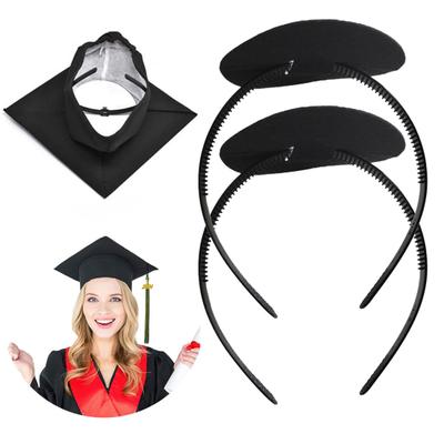 Держатель докторской кепки защитит вашу выпускную кепку. Эластичная противоскользящая легкая многоразовая выпускная шапка. Повязка на голову. Фиксатор кепки.
