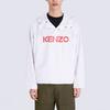 KENZO Logo Printed Drawstring Hoodie FC65BL0519NB-01