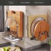 Bieying Wall-Mounted Kitchen Chopping Board Storage Rack