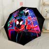 Ultimate Spider-man Adventure Automatic Umbrella Compact & Durable 8-Rib Design Sturdy Construction Durable Everyday Carry Umbrella Elegant Umbrella