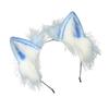 Women Hair Hoop Anime Maid Cosplay Headband Lace Flower Headwear Hair Accessory Ribbon Bow Hairband for Girls