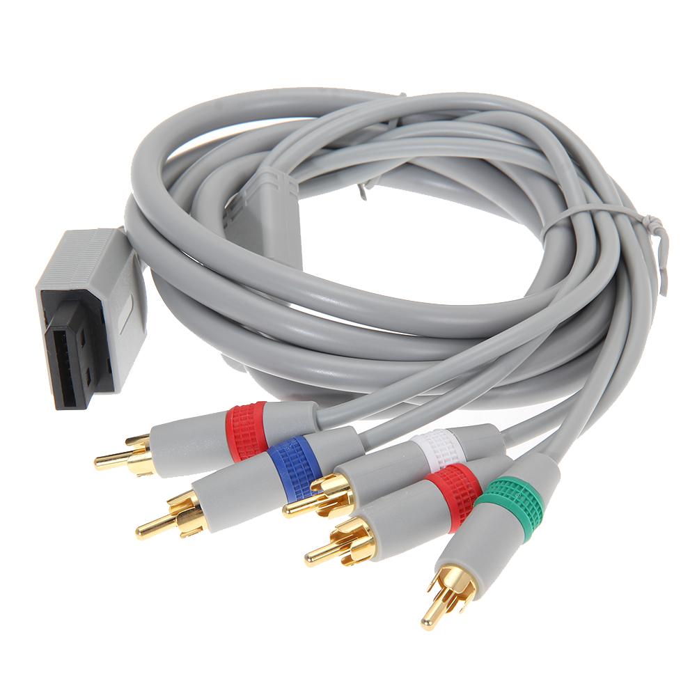 1080P HDTV Audio Video AV 5RCA Cable Component Audio Video Cable HD AV Cable for Nintendo Wii Game Accessories