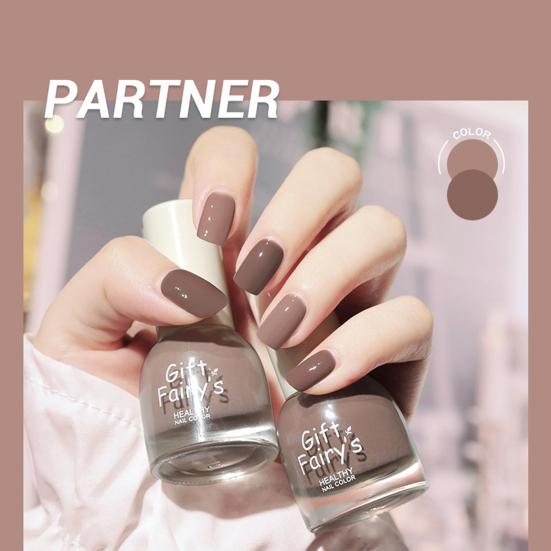 10ml Nail Polish Baking-Free Water-Based Multiple Colors Matte