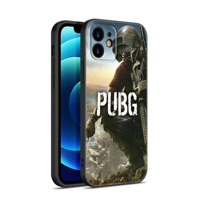 Горячий игровой чехол Pubg для Apple iPhone 12 13 Mini 11 14 15 Pro Max 7 8 Plus X XR XS SE 2020 2022 черный силиконовый чехол