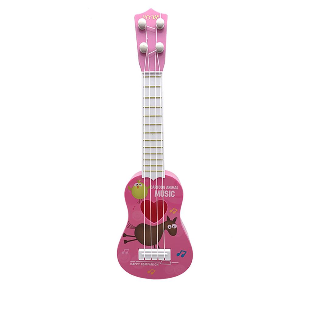 Children's Simulation Instrument Yukrili, Mini Guitar, Can Play Early Education Enlightenment Music Toys