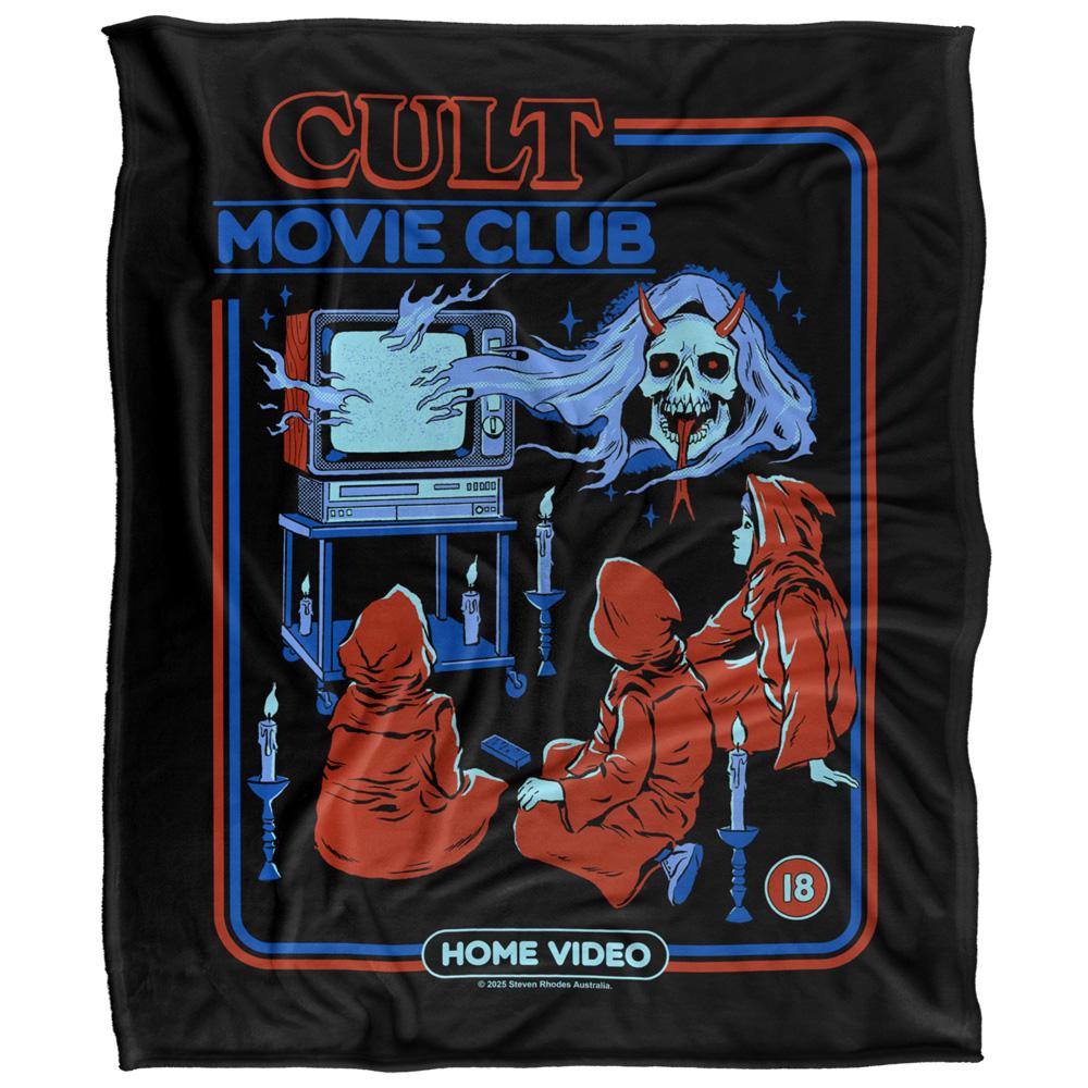 Steven Rhodes Cult Movie Club Soft Touch Blanket