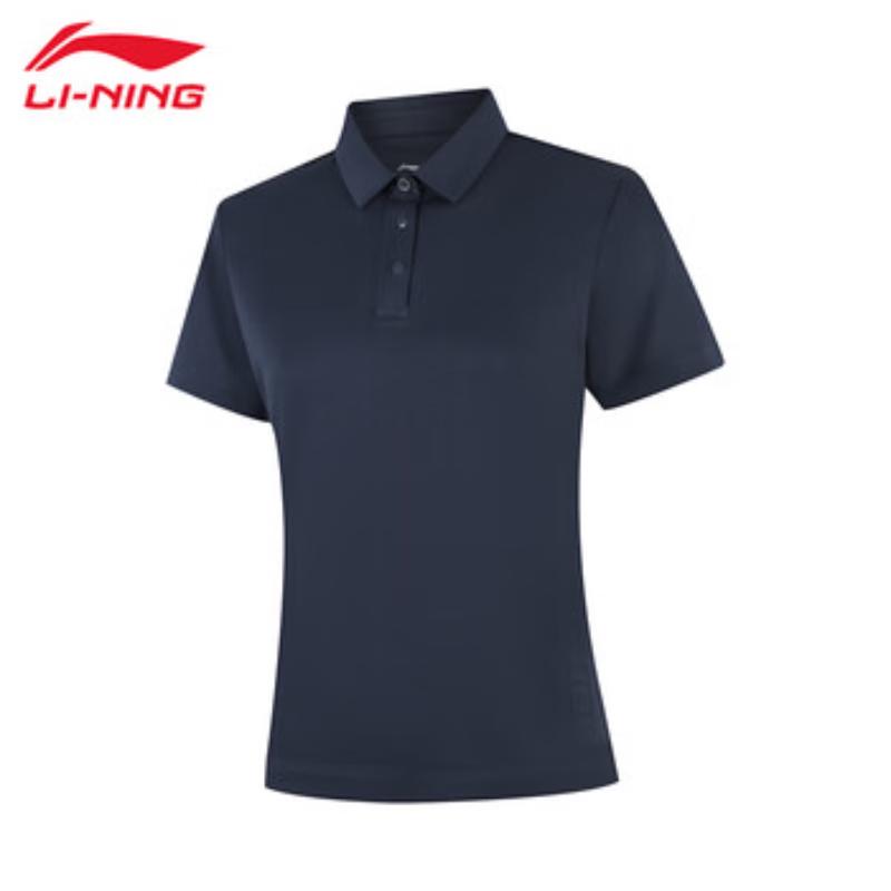 Женская футболка-поло с коротким рукавом Li-Ning