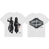 Annihilator Printed Women T-shirts Retro Oversized Short Sleeve Couple T Shirt Hip Hop Gothic Y2K Tees Unisex Tops