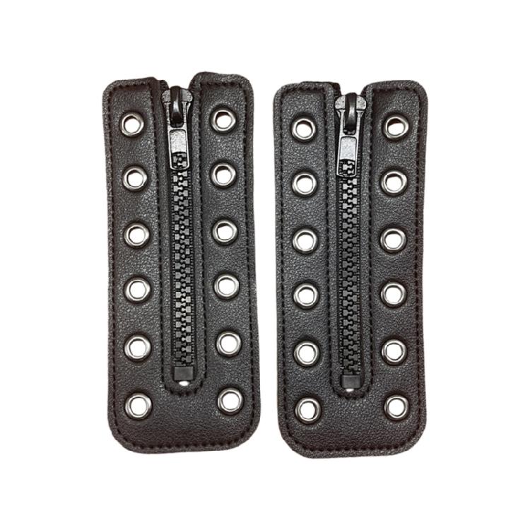 Водонепроницаемая шнуровка из ПУ-кожи на молнии, сменная, с 8 отверстиями, для мужской и женской обуви, ботинок, аксессуары