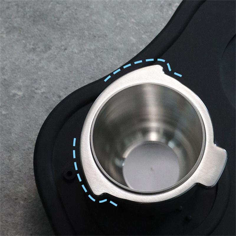 Дозировочная воронка-чашка из нержавеющей стали 304, 54 мм, для Breville Barista Express Impress (BES876 ) Антистатическая и не пачкающаяся нюхательная чашка