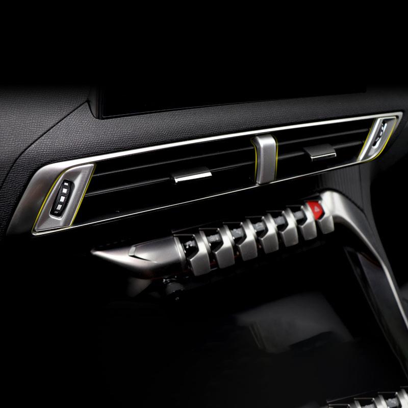 Для Peugeot 3008 5008 GT 2016 2017 2018 2022 2023 гибридный передний средний центр закрытый контроль кондиционирования воздуха