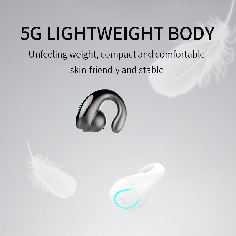 YX08 Bluetooth Клипса Одноухий Спортивный Гарнитур с Внешним Звуком