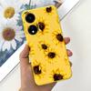 Женский модный девичий чехол для телефона для Honor X5 Plus HonorX5 Coque Funda Цветочный узор Мягкий силикон Funda Huawei Honor X5 Coques