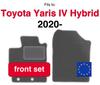 Car Floor Mats Front For Toyota Yaris Iii Fl Hatchback (2017-2020)