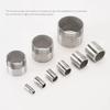 50/200 мм Длина 1/8" 1/4" 3/8" 1/2" 3/4" 1" -2" Односторонние Резьбовые Фитинги для Труб Наружная Резьба Нержавеющая Сталь SS304 Соединитель Адаптер