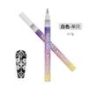 Nail Art Painting Graffiti Pen Acrylic Marker 0.5Mm Fine Needle Tube Quick Drying Nail Painting Flower Pen