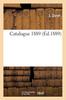 Книга Catalogue 1889