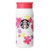 STARBUCKS Starbucks SAKURA2024 Stainless Steel Mini Bottle White 355ml Sakura Sakura 2024 Tumbler Coffee Starbucks Pink Glitter Cute Stylish Birthday
