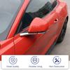 ABS Reversing Mirror Base Decoration Cover Sticker Trim For Ford Mustang 2015 Up Car Exterior Accessories