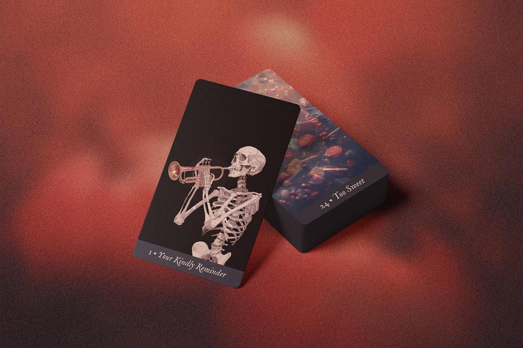 Kancharo Oracle Tarot Reading Includes Japanese Oracle Card Basic Instructions Pouch Cards, 44-Card Set, [Ominous Oracle], & (Authentic)