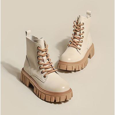 Женские ботильоны с рукавом средней длины в британском стиле, тонкие, короткие, весенне-осенние, одинарные, ботильоны в британском стиле, 2024, новые ботинки, зимние