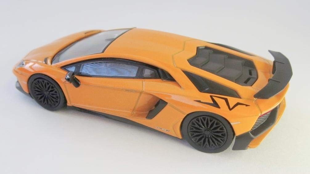Bunka Original Scale Mini Car Series Lamborghini Aventador SV Orange Готовый продукт 1/64