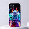 Аниме Y-Ямато Чехол для телефона для iPhone 16,15,14,13,12,11,Plus,Pro Max,XS,X,XR,SE,Mini,8,7 Мягкий силикон Черный чехол