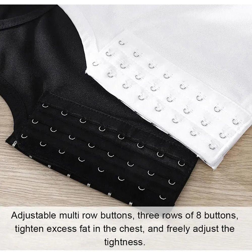 1Pcs Durable Flat Vest Breast Tank Tops Trans Lesbian Corset Chest Shaper M-3XL Lesbian Tomboy Breast Binder