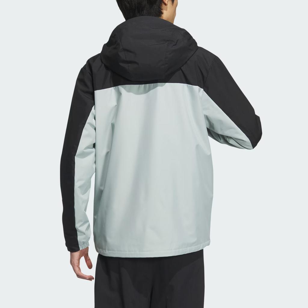 adidas Повседневная удобная куртка с капюшоном, унисекс, серая JW1650