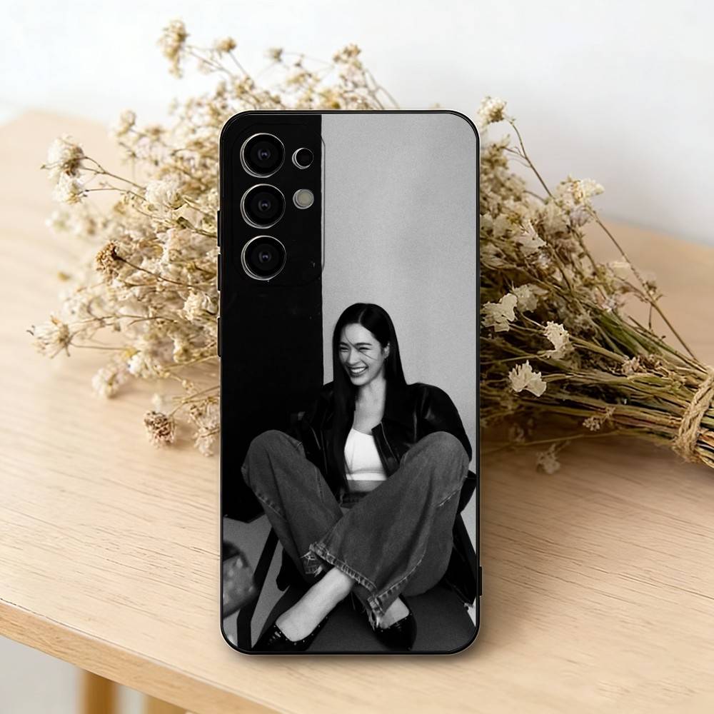 Чехол для телефона L-Lingling Kwong Актриса Для Samsung S25,S24,S21,S22,S23,S30,Ultra,S20,Plus,Fe, Мягкий Силиконовый Черный Чехол
