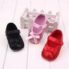 Baby Girl Shoes Spring Autumn Infant Toddler Pre-walker Shoes Bling Bow Princess Newborn Baby Soft