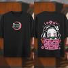 Summer Men's Anime Print T-Shirt Demon Slayer Carton Oversized Top Male Female Unisex Short Sleeve High Quality Heavy Cotton Tee