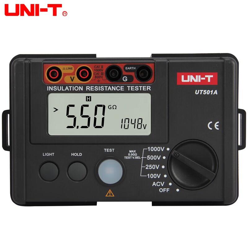 UNI-T UT501A Digital Insulation Resistance Tester (CN version)