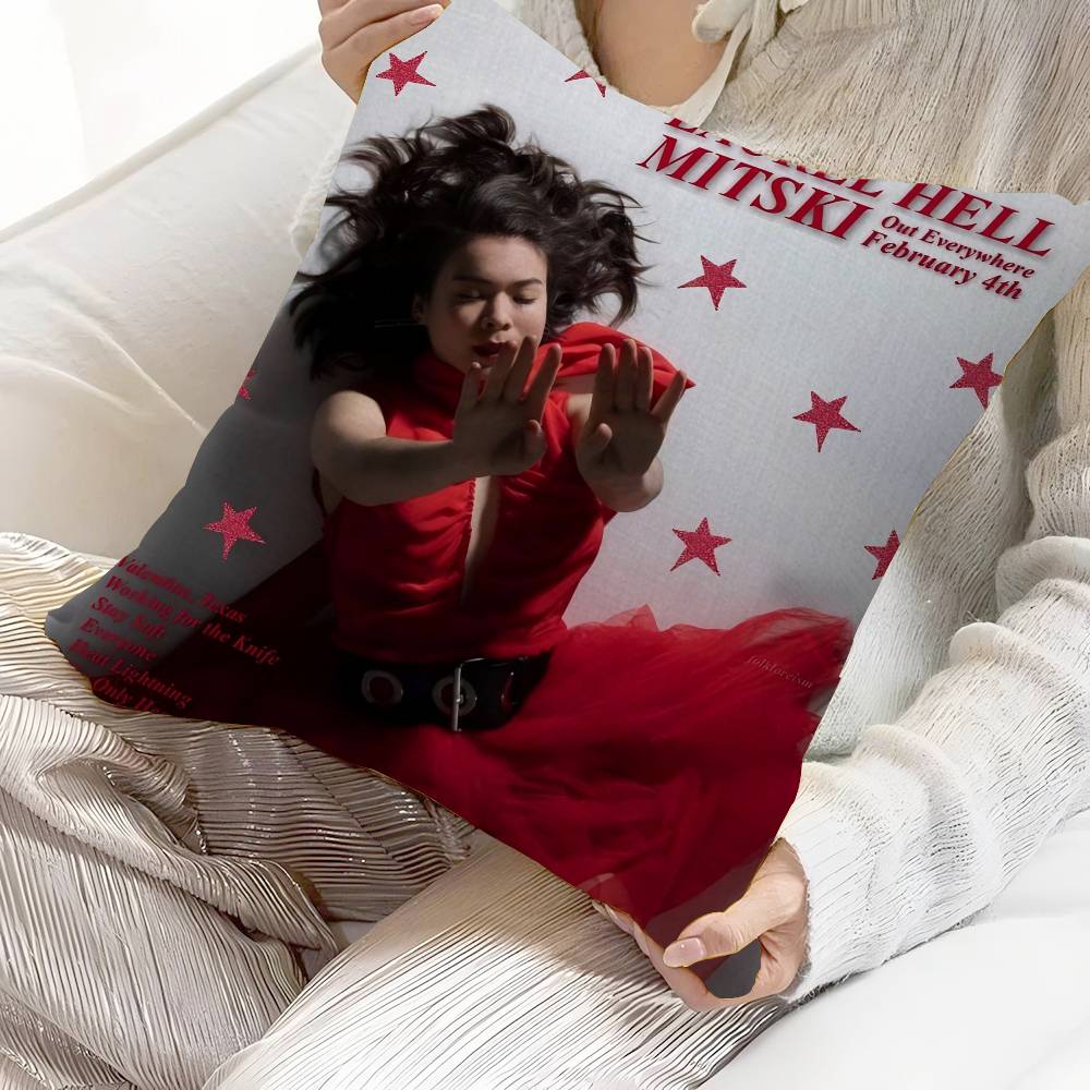 M-Mitski Cushion Cover Inches Farmhouse Decor Home Throw Pillow Covers For Couch Decorations