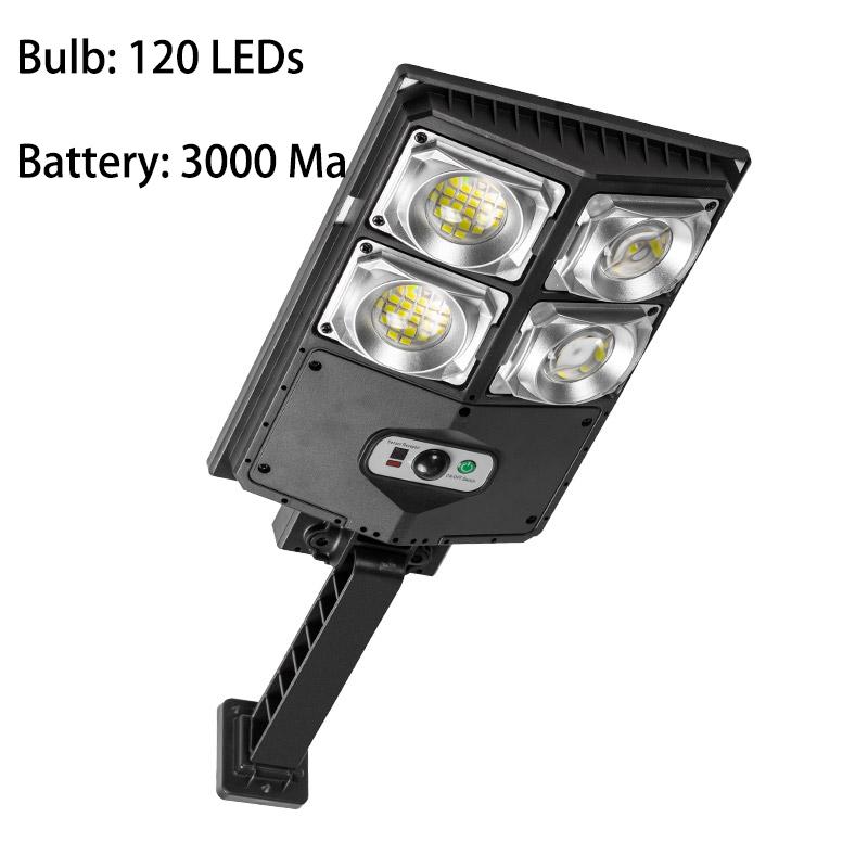 10000LM Outdoor Solar Lamp Waterproof Garden Floodlight Motion Sensor LED Solar Lamp Photosensitive Courtyard Lamp 4500mAh Solar Wall Lamp