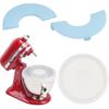Набор из 3 силиконовых крышек, совместимых с миксерами KitchenAid с наклонной головкой 4,5-5 квартовыми чашами из нержавеющей стали, для аксессуаров KitchenAid, можно мыть в посудомоечной машине