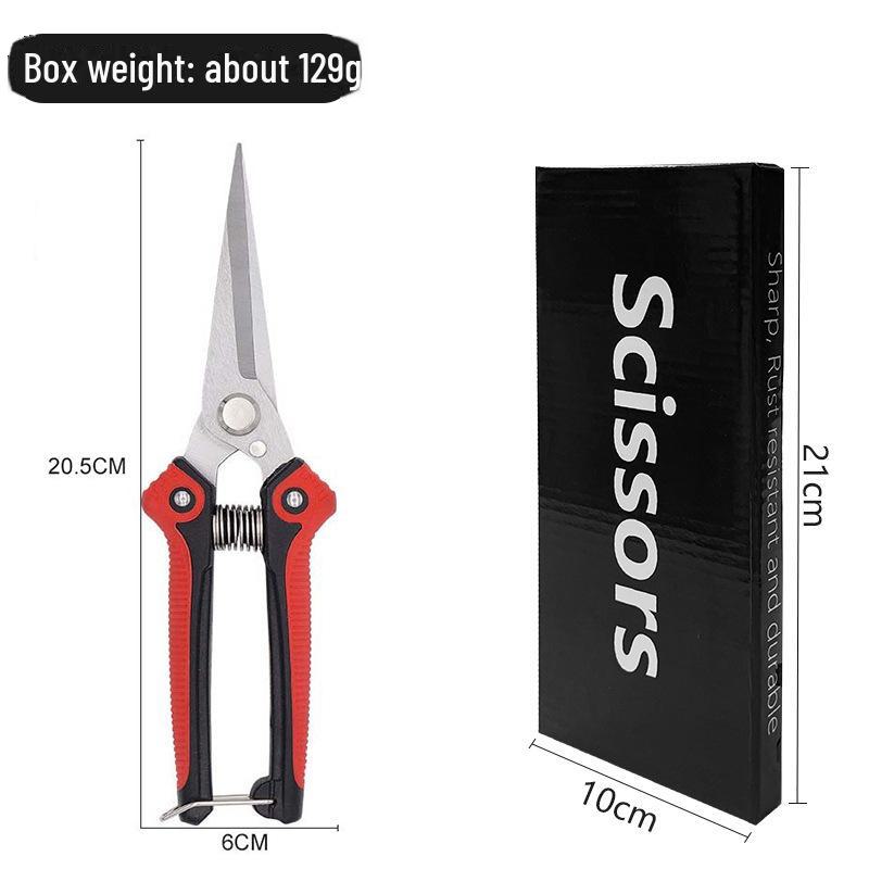 Ножницы для обрезки фруктов, овощей и цветов из нержавеющей стали с острыми концами